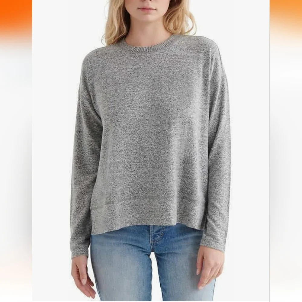 Lucky Brand women gray free fit pullover